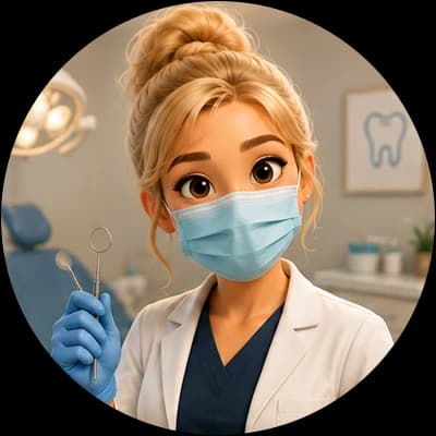 Praticienne en blouse dans sa salle de soins